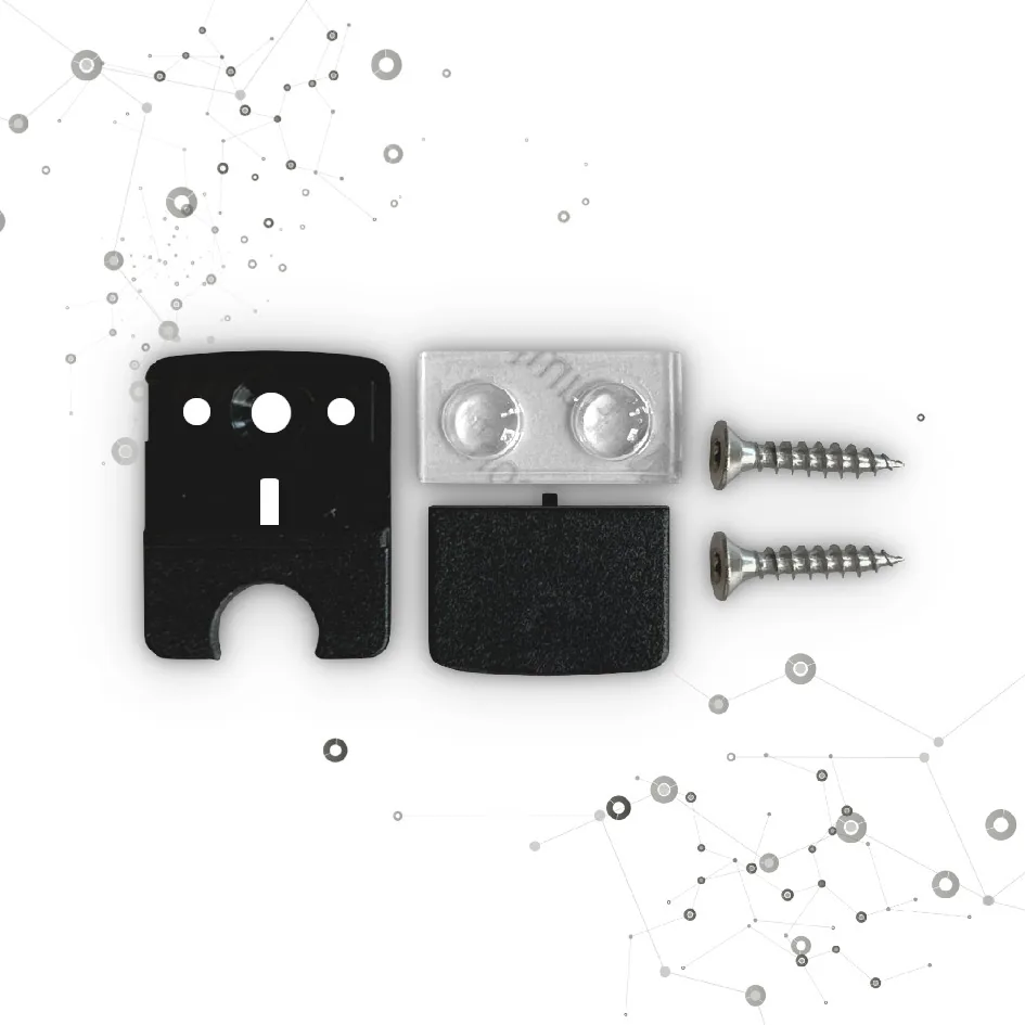 ACTIGY® Montage-Set: Halterung, Abdeckung und Schrauben